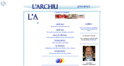 Desktop Screenshot of larchiu.llenguavalencianasi.com