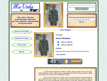 Tablet Screenshot of mavida.llenguavalencianasi.com