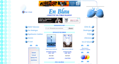 Desktop Screenshot of enblau.llenguavalencianasi.com
